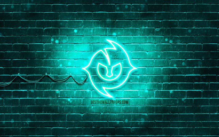 Paulo Dybala turkoosi logo, 4k, turkoosi brickwall, Paulo Dybala, fan art, Paulo Dybala-logo, jalkapallo t&#228;hte&#228;, Paulo Dybala neon-logo
