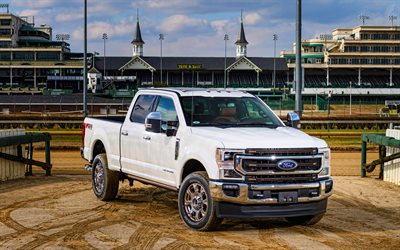 Ford F-250 Super Duty, 4k, offroad, 2020 voitures, SUV, 2020 Ford F-250 Super Duty, voitures am&#233;ricaines, Ford