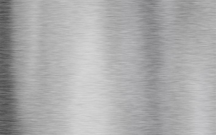 4k, aluminium texturer, horisontella metall textur, gr&#229; pl&#229;t, metall texturer, gr&#229; metall bakgrund, pl&#229;t, metall bakgrund