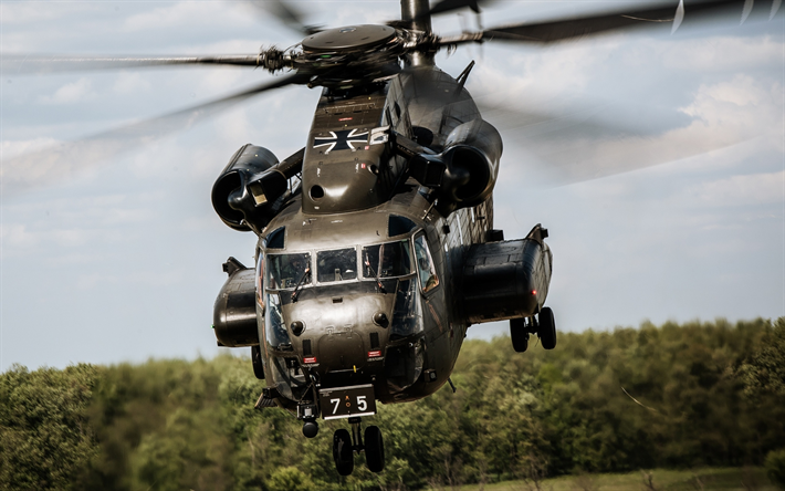 Sikorsky CH-53海スタリオン, 空気力, 軍用ヘリコプター, CH-53海スタリオン, Sikorsky, NATO, ドイツ軍, ドイツ空軍