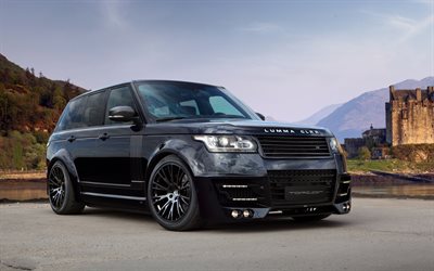 Land Rover, Range Rover Sport, Lumma CLRR, Tuning, Lumma Design, black luxury SUV, British cars