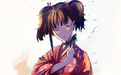 Demir Kale Mumei, manga, Kabaneri, sanat, kahramanı, Hozumi