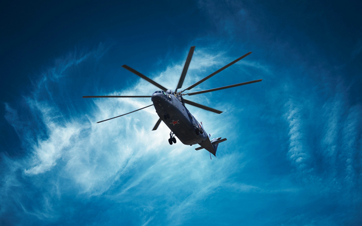 Mi-26, 軍用ヘリコプター, 空気力のロシア, 重輸送ヘリコプター着陸, 戦闘航空