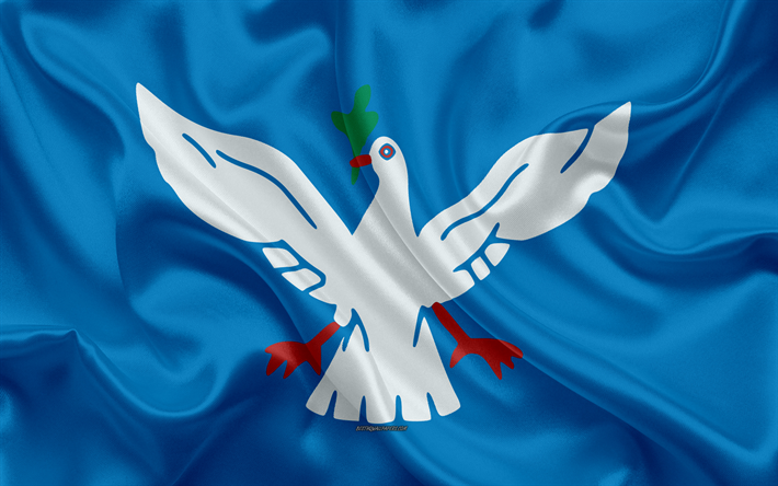 Flag of Salvador, 4k, silk texture, Brazilian city, blue silk flag, Salvador flag, Bahia, Brazil, art, South America, Salvador