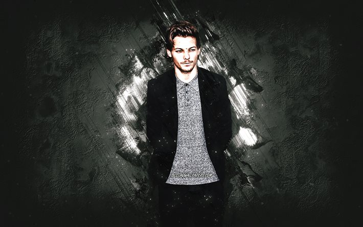 One Direction Louis Tomlinson Wallpaper 4 Canvas Art Poster and Wall Art  Print Modern Family Bedroom Decor Poster 50x75cm  Amazonde Home  Kitchen