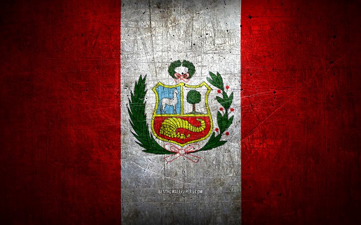 علم بيرو المعدني, فن الجرونج, أمريكا الجنوبية, يوم بيرو, رموز وطنية, علم بيرو, أعلام معدنية, البيرو