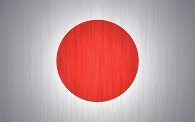 日の丸, 記号、日本, 4k, 旗本