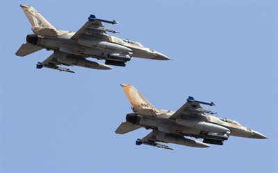 A General Dynamics F-16, Fighting Falcon, F-16, aeronaves militares, lutador