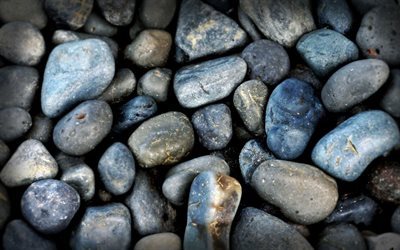 Piedras, playa de guijarros, piedras de mar