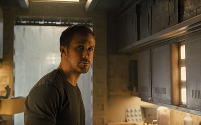 Blade Runner 2049, 2017, Ryan Gosling, Kanadalainen n&#228;yttelij&#228;, uusia elokuvia, juliste