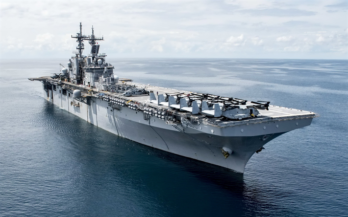Landing ship, USS Kearsarge, LHD-3, US Navy, United States, warship, amphibious assault ship