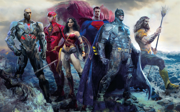 Justice league characters