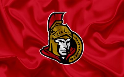 Ottawa Senators, h&#243;quei clube, NHL, emblema, logo, Liga Nacional De H&#243;quei, h&#243;quei, Canada, Ottawa