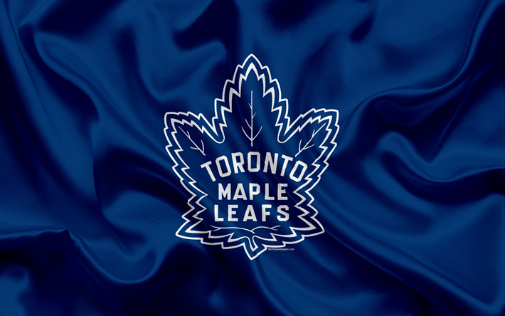 Hojas de Arce de Toronto, del club de hockey, NHL, emblema, logo, Liga Nacional de Hockey, hockey, Toronto, Ontario, Canad&#225;, de la Conferencia este, la Divisi&#243;n del Atl&#225;ntico