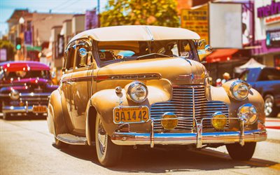 Chevrolet KA, 1940, retro cars, Cuba, old vintage cars, Master, Havana, Chevrolet