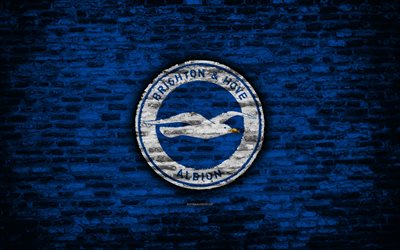 نادي برايتون, شعار, الأزرق جدار من الطوب, الدوري الممتاز, الإنجليزية لكرة القدم, كرة القدم, طيور النورس, الطوب الملمس, فالمر, إنجلترا