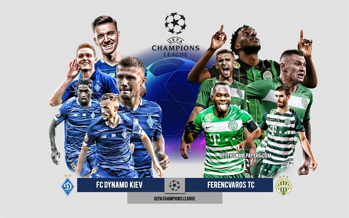 Dynamo Kiev vs Ferencvaros, Group G, UEFA Champions League, Preview, promotional materials, football players, Champions League, football match, FC Dynamo Kiev, Ferencvaros
