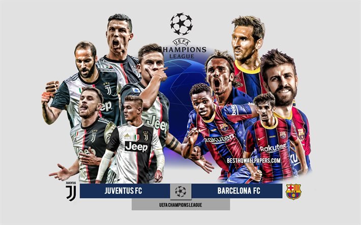 Download wallpapers Juventus FC vs Barcelona FC, Group G, UEFA ...