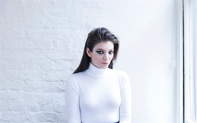 Lorde, New Zealand singer, beauty, Ella Marija Lani, brunette