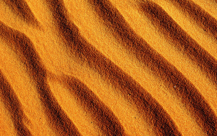 sabbia, macro, sabbia modello, deserto, texture, dune di sabbia