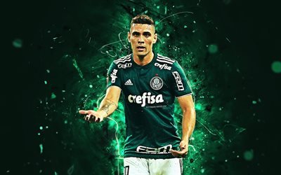 Moises Lima, orta saha oyuncusu, Brezilyalı futbolcular, Palmeiras FC, futbol, Lima, Brezilya Serie A, neon ışıkları, SE Palmeiras, Brezilya
