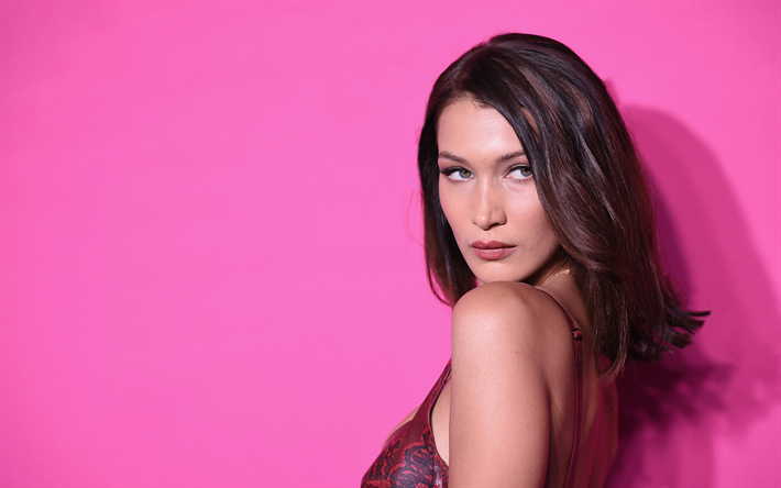 bella hadid, 2017, hollywood, supermodel, br&#252;nette, sch&#246;n, frau