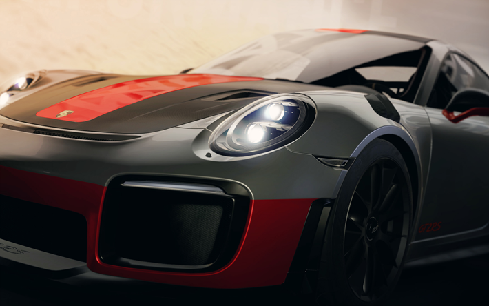 Forza Motorsport 7, 4k, Porsche 911 GT2 RS, 2017 pelej&#228;, kilpa-simulaattori