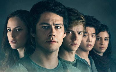 Maze Runner, The Death Cure, 2018, new movie, poster, Thomas Sangster, Kaya Scodelario, Dylan OBrien, Lee Ki Hong, Will Poulter