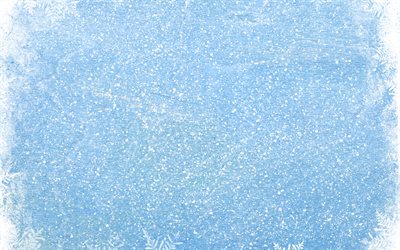 la texture de glace, le givre, la neige, l&#39;hiver, l&#39;hiver en bleu de la texture, de la glace, des flocons de neige
