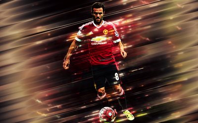 Juan Mata, Manchester United FC, Spanska fotbollsspelare, attackerande mittf&#228;ltare, Premier League, England, fotboll, Mata