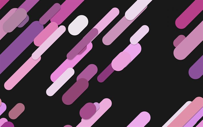 ダウンロード画像 黒紫色の抽象化 ピンクのラインの背景 レトロなピンクの背景 創造的背景 フリー のピクチャを無料デスクトップの壁紙