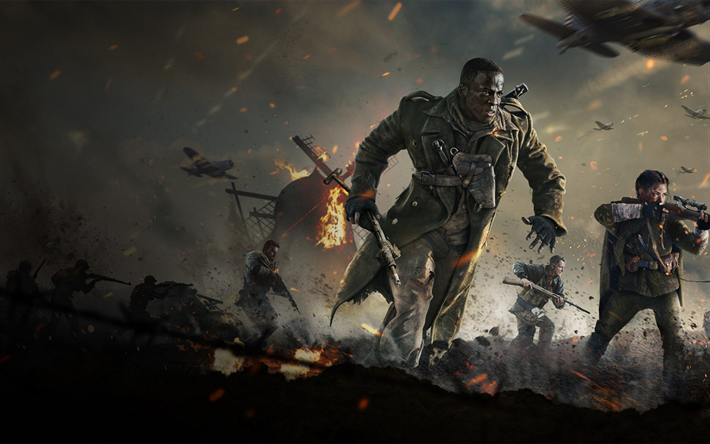 Call of Duty Vanguard, poster, materiale promozionale, personaggi di Call of Duty, nuovi giochi, Call of Duty