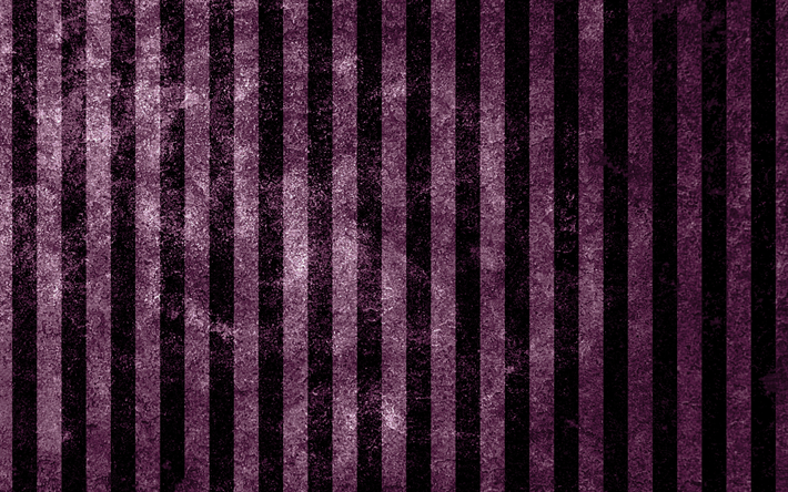 4k, fond violet grunge, fond grunge de lignes violettes, fond de z&#232;bre violet, fond de rayures violettes