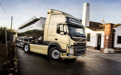 Volvo FM, FM410, truck, tank, fuel transportation