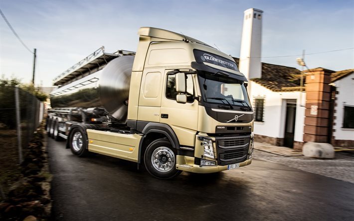 Volvo FM, FM410, camion, serbatoio, trasporto del combustibile