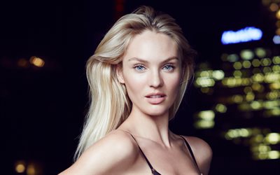 Candice Swanepoel, 2018, s&#252;per modeller, g&#252;zellik, sarışın, portre
