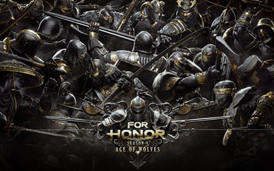 Age of Wolves For Honor Season 5, 4k, 2018 games, poster