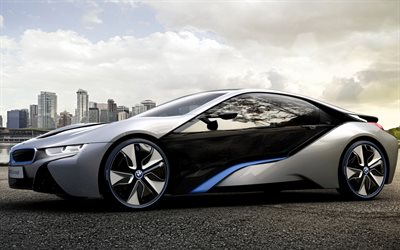 BMW i8, ウ, 2018両, 駐車場, 新i8, BMW