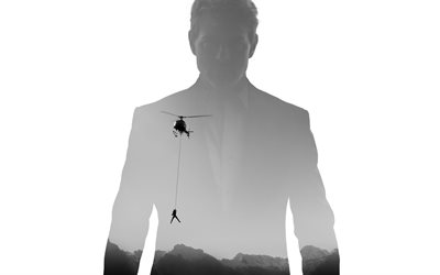 Mission, Impossible, Fallout, 2018, Tom Cruise, poster, 4k, new movies