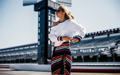 Gigi Hadid, modelo de moda, sesi&#243;n de fotos, pista de carreras, American supermodelo, Tommy Hilfiger, Victorias Secret