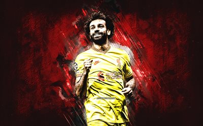 Mohamed Salah, Liverpool FC, portrait, Egyptian football player, Premier League, England, football, Salah Liverpool