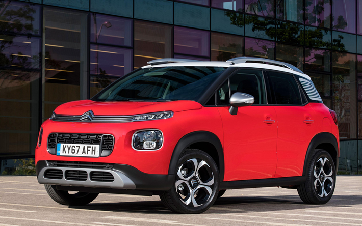 Citro&#235;n C3 Aircross, 2018 voitures, v&#233;hicules multisegments, rouge C3 Aircross, Citro&#235;n