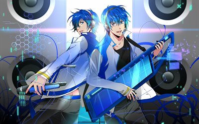 Vocaloid, Kaito, anime characters, male characters