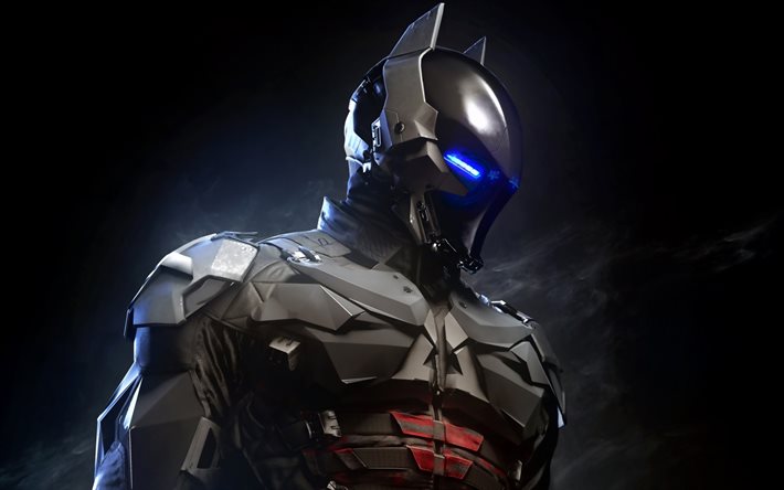 batman, 4k, 3d-kunst, batman arkham knight, bat-man, dc-comics, superhelden, batman 4k, batman 3d