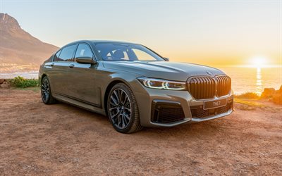 BMW 745Le xDrive, 2021, The 7, exterior, luxury sedan, new BMW 7, 745Le, German cars