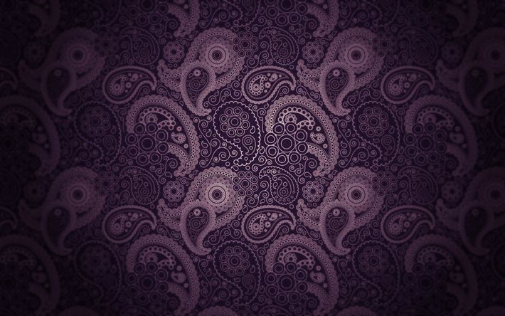 texture paisley violet, ornement paisley violet, motif paisley, texture paisley, fond paisley violet, ornement paisley