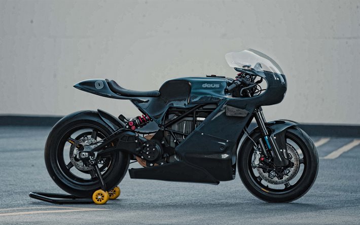 Zero Motorcycles x Deus Ex Machina, 2021, motocicleta el&#233;trica, exterior, motocicletas novas, Zero Motorcycles