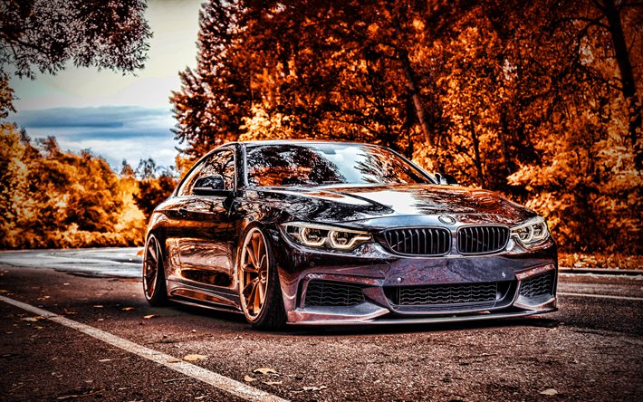 Download Wallpapers 4k Bmw M4 Autumn Tuning 2020 Cars Hdr F82 Supercars 2020 Bmw M4 German Cars Bmw Black Bmw M4 For Desktop Free Pictures For Desktop Free