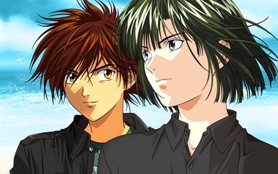 Hikaru no Go, konst, Japansk manga, anime karakt&#228;rer, Akira Touya, Hikaru Shindou