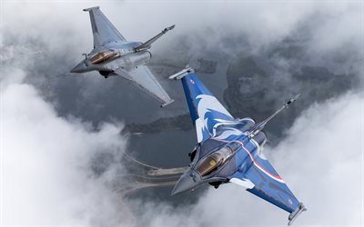 Rafale, French fighter, French Air Force, military aircraft, Dassault Rafale